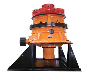 Single cylinder hydraulic cone crusher